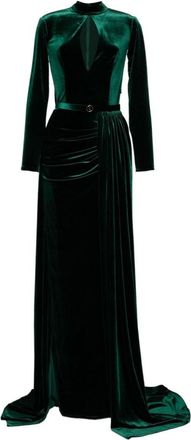 Saiid Kobeisy Velvet Long Dress