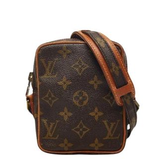 Louis Vuitton Pre-owned Cross Body Bags, female, Brown, Size: ONE SIZE Pre-owned Monogram Mini Danube Shoulder Bag