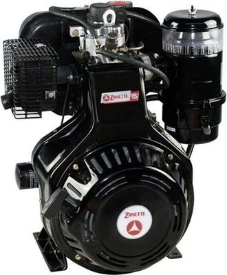 Zanetti Motor De Eje C&oacute;nico Zanetti S450f1-ex Completo Con Arranque El&eacute;ctrico
