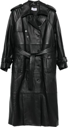 Giuseppe Di Morabito Cappotto doppiopetto con cintura - Nero