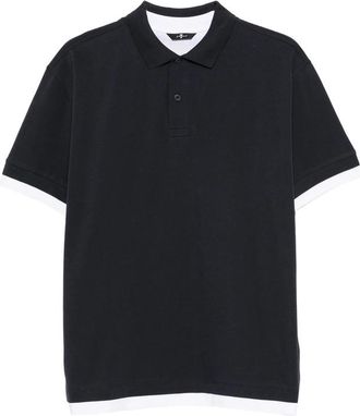 7 For All Mankind Contrast-trim Polo Shirt