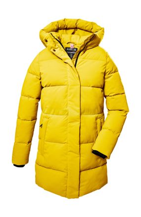 G.I.G.A. DX by killtec Steppmantel GW 1 WMN QLTD PRK, Damen, Gr. 38, gelb, Obermaterial: 100% Polyester;Futter: 100% Polyester;F&uuml;llung: 100% Polyester, G.I.G.A. DX BY KILLTE