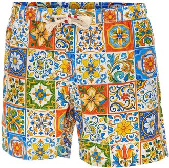 MC2 Saint Barth Uomo, Costumi da bagno, Multicolore, M, new