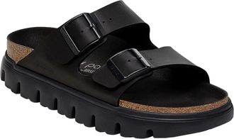 Birkenstock Arizona Pap Chunky Black / Black 1029077 Womens