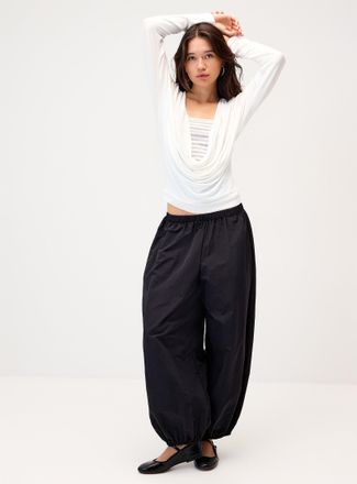 Twik Womens Striped tube layered effect T-shirt