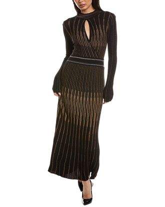 Elie Tahari The Alicia Lurex Sweater Dress