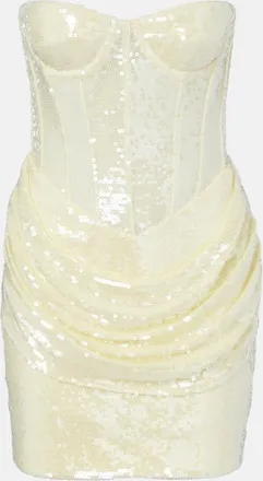 New Arrivals Abito corto con paillettes