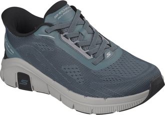 Skechers Relaxed Fit Flex Zayder Textiele Heren Slate Mesh/Synthetische Sneakers