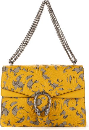 Gucci Pre-owned Womens Ltd. Ed. Dionysus Arabesque Shoulder Bag - Yellow - One Size