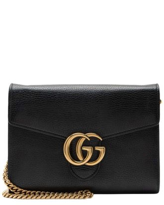 Gucci Gg Marmont Chain Wallet (Authentic Pre-Loved)