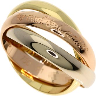 Cartier Yellow Gold (18K) Pink Gold (18K) White Gold (18K) Band Ring (Pre-Owned)