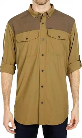 Filson Sportsmans Shirt In Olive Drab/root