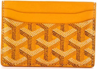 Goyard Saint Sulpice Card Holder Coated Canvas
