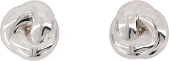 Self Portrait Knoop Oorbellen - Dames - Oorbellen - Grijs - ONE Size - Accessoires
