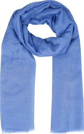 Capelli Modeschal CAPELLI NEW YORK, Damen, mid blau, Obermaterial: 100% Polyester, Modet&uuml;cher Modeschal