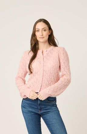 BTB Los Angeles Mel Cardigan in Light Pink at Nordstrom, Size Medium