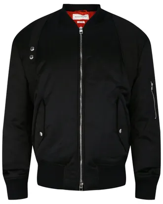Alexander McQueen Alexander Mcqueen Harness Ma-1 Bomber Jacket