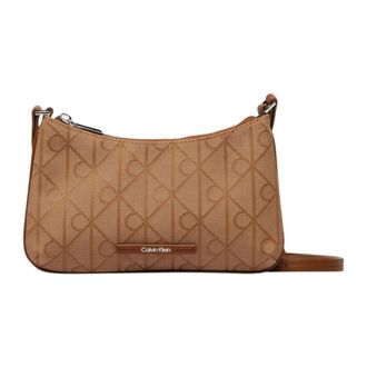 Calvin Klein Bolso bandolera Emblem - Bags - Mujer - Marr&oacute;n - ONE SIZE