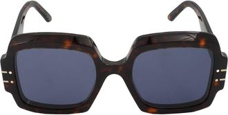 Dior Blue Square Ladies Sunglasses DIORSIGNATURE S1U 20B0 55