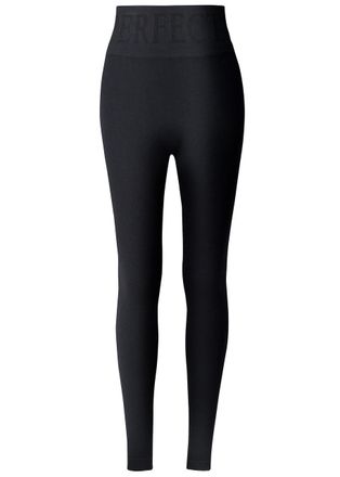 Perfect Moment Seamless Thermal Leggings - Black - L (UK12)