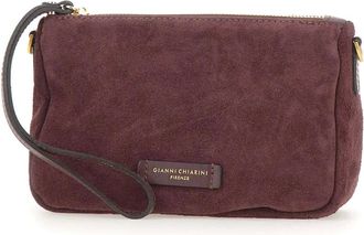 Gianni Chiarini Tassen, Dames, Paars, ONE Size, Su&egrave;de, Nora Pouch