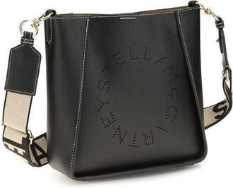 Stella McCartney Womens Black Polyethylene Shoulder Bag