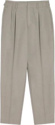 Christophe Lemaire Pantaloni con pieghe - Grigio