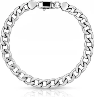 Mr.Ettika Mens Everyday Basic Bracelet in Silver at Nordstrom