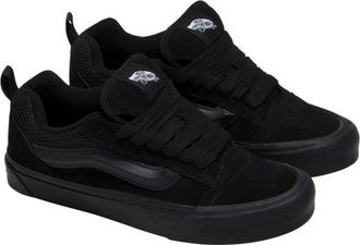 Vans Mens Knu Skool - Skate Shoes Black/Black Size 10.0