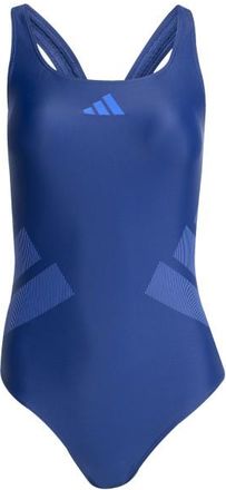 adidas 3 Bar Logo C-Back Suit Badeanzug f&uuml;r Damen | blau