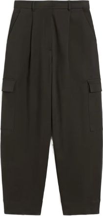 Max Mara Drill cargo broek - Groen