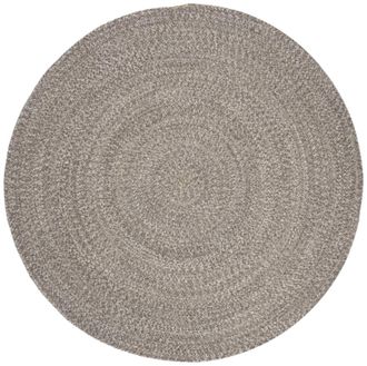 Safavieh Alfombra algod&oacute;n marfil/beige 183 x 183 cm