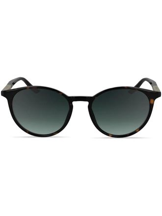 Calvin Klein round-frame sunglasses - Brown