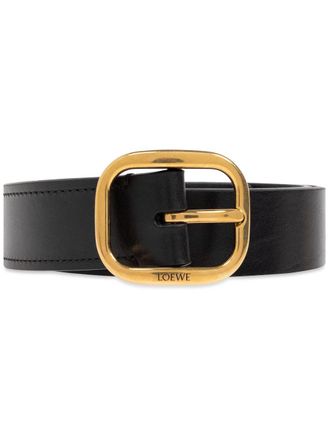 Loewe Gespriem met logo - Zwart