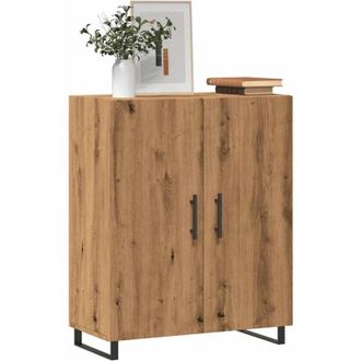 vidaXL Credenza Rovere Artigianale 69,5x34x90 cm in Legno Multistrato - Vidaxl