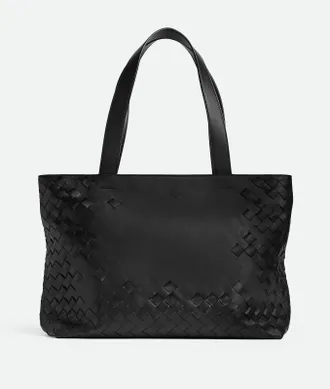 Bottega Veneta Small Intrecciato Zipped Tote - Bottega Veneta