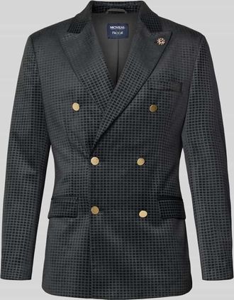 Mc Neal 2-Knopf-Sakko aus Samt in Black, Größe 102