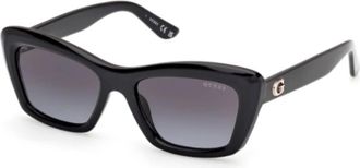 Guess Gu 00195 Zonnebril - unisex - Zonnebrillen - Zwart - 52 MM - Accessoires