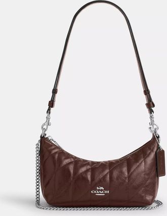 Coach Caitlin Shoulder Bag With Quilting