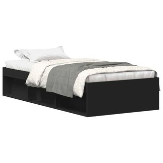 Berkfield Home Bed Frame Black 90x200 cm