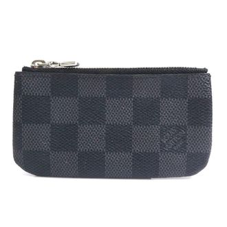Louis Vuitton Black Gray Damier Graphite Coin Purse/Coin Case (Pre-Owned)