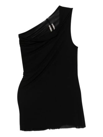 Rick Owens Athena asymmetric-sleeve top - Black