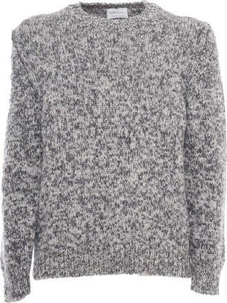 Settefili Cashmere Over Fit Printed Sweater