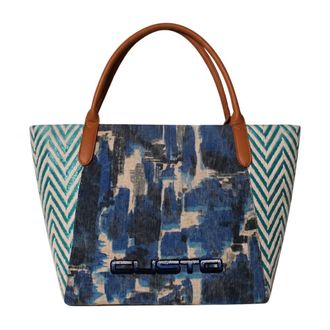 Custo Barcelona Tote Bag - Dames - Tassen - Blauw - Maat: ONE Size Leer