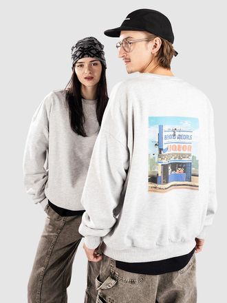 Beyond Medals. Liquid Crewneck Sweater grijs