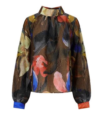 Stine Goya mehrfarbige Blumenbluse