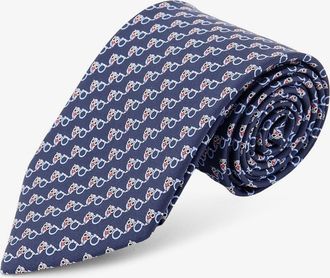 Ferragamo Cravatta in seta stampa Gugo - FERRAGAMO - gender_Man