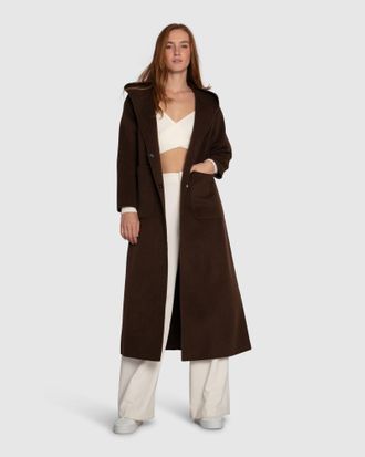 Belle & Bloom Walk My Way Maxi Coat