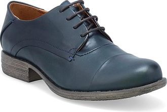 Miz Mooz Womens Letty Oxford Shoes In Ocean