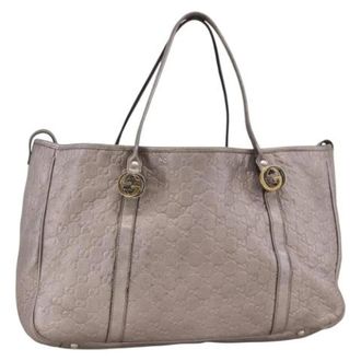 Gucci Bolso Tote de Lona Pre-owned - Pre-owned - Mujer - Rosa - ONE SIZE